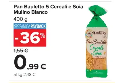 Pan Bauletto 5 Cereali e Soia Mulino Bianco