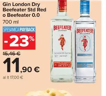 Gin London Dry Beefeater