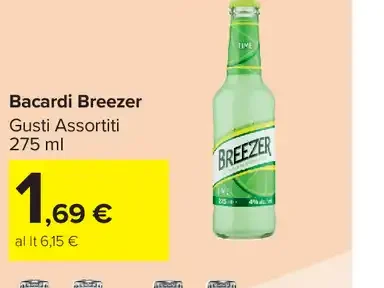 Bacardi Breezer Gusti Assortiti