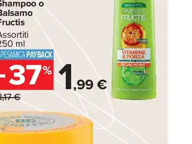 Shampoo o Balsamo Fructis