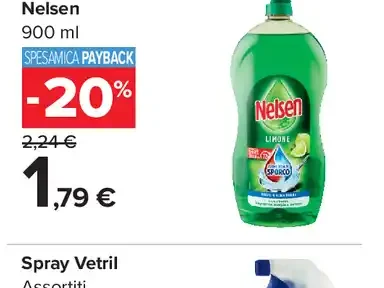 Detersivo Piatti Nelsen