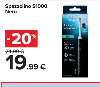 Spazzolino S1000 Nero