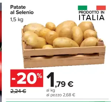 Patate al selenio