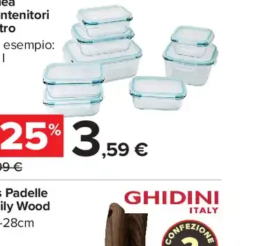 Linea Contenitori Vetro