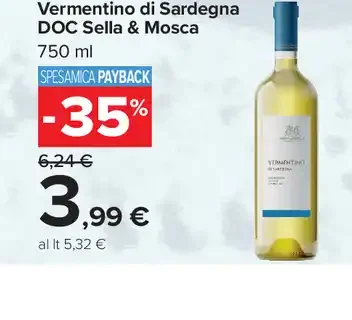 Vermentino di Sardegna DOC Sella & Mosca