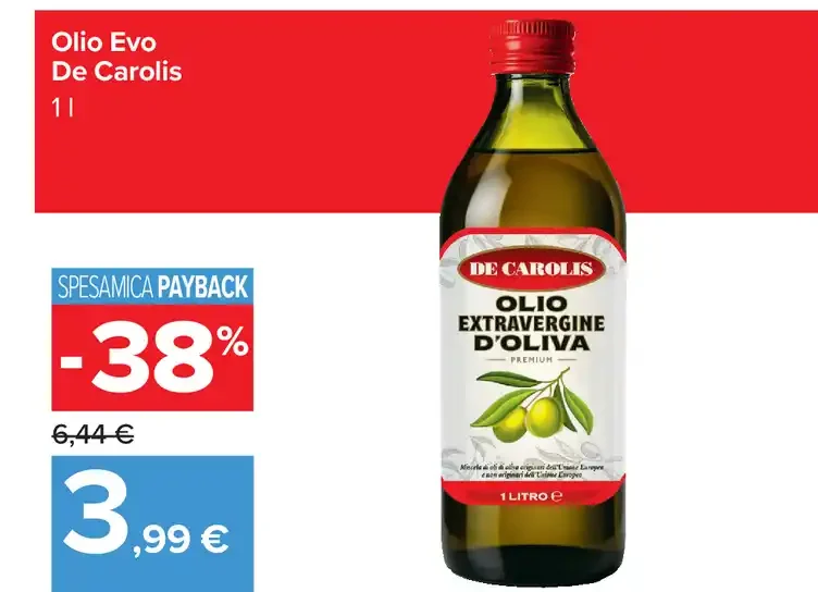 Olio extravergine d'oliva De Carolis