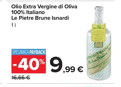 Olio extravergine di oliva Le Pietre Brune Isnardi