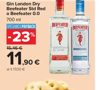 Gin London Dry Beefeater