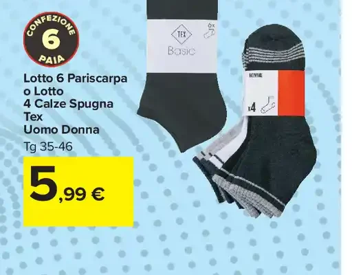 Calze uomo donna