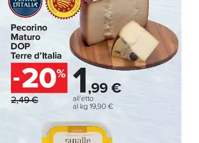 Pecorino Maturo DOP Terre d’Italia