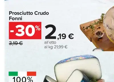 Prosciutto crudo Fonni