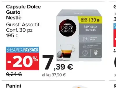 Capsule Dolce Gusto Nestlé