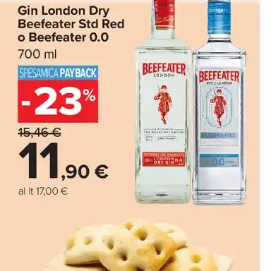 Gin London Dry Beefeater