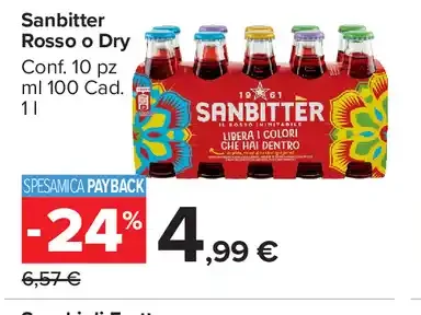 Sanbitter Rosso o Dry