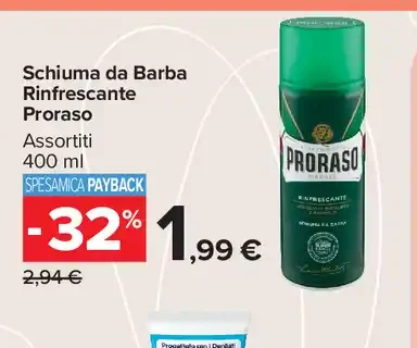 Schiuma da Barba Rinfrescante Proraso