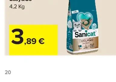Lettiera Sanicat Easy&Go