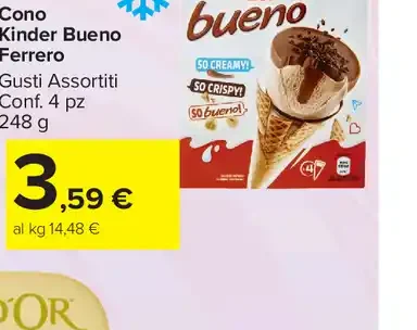 Cono Kinder Bueno Ferrero
