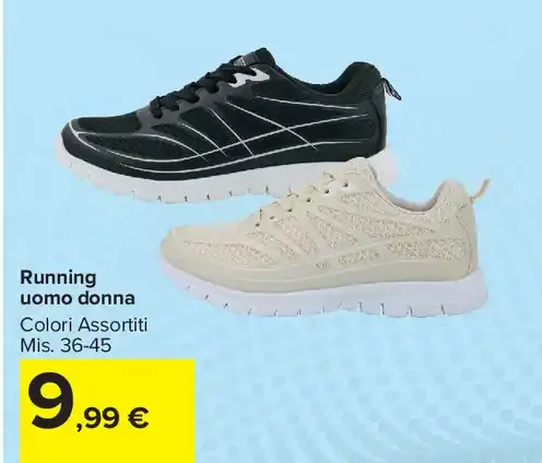 Running uomo donna