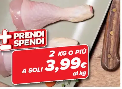 Fusi e sovracosce di pollo