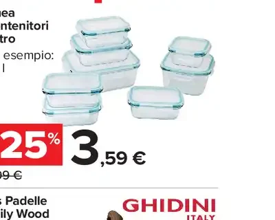 Linea Contenitori Vetro