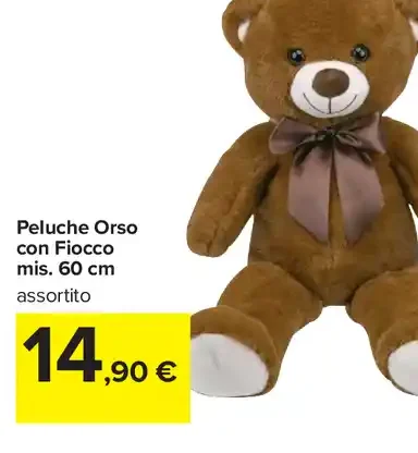 Peluche Orso con Fiocco