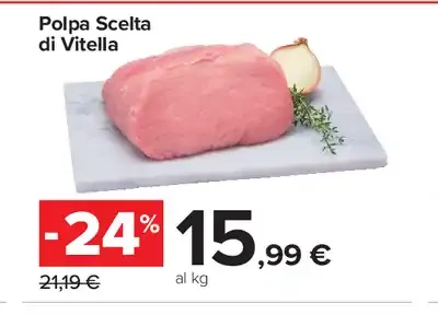 Polpa scelta di vitella