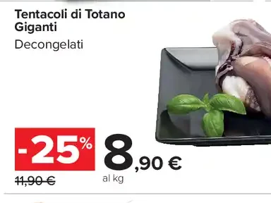 Tentacoli di Totano Giganti