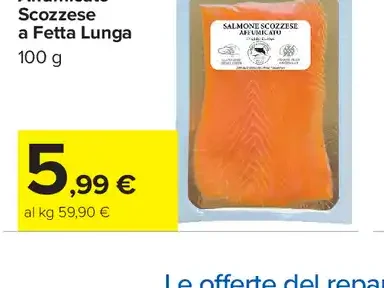 Salmone Affumicato Scozzese