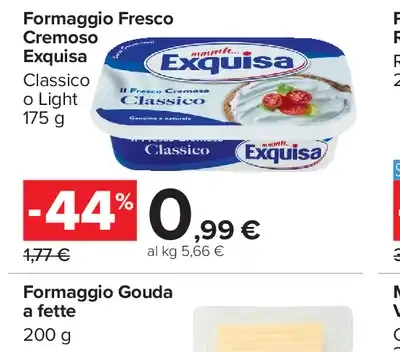 Formaggio fresco cremoso classico