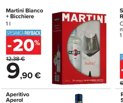 Martini Bianco + Bicchiere
