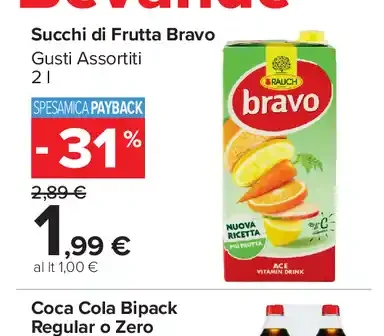 Succhi di Frutta Bravo Gusti Assortiti