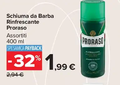 Schiuma da Barba Rinfrescante Proraso