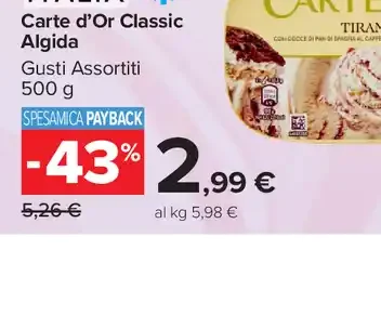Carte d'Or Classic Algida