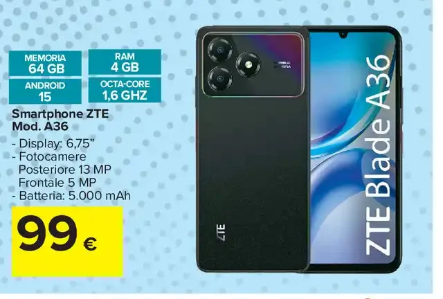 Smartphone ZTE A36