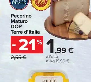 Pecorino Maturo DOP Terre d’Italia