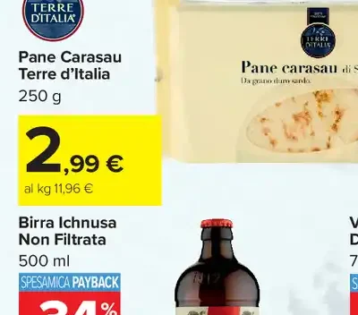 Pane Carasau Terre d’Italia