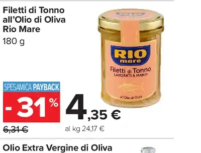 Filetti di tonno all’olio di oliva