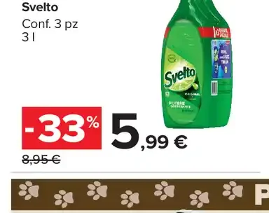 Detersivo Piatti Svelto