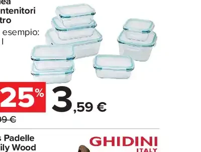 Linea Contenitori Vetro