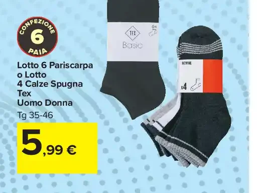 Calze uomo donna