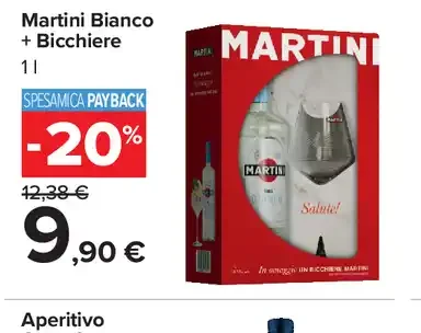 Martini Bianco + Bicchiere