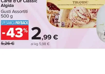 Carte D'Or Classic Algida