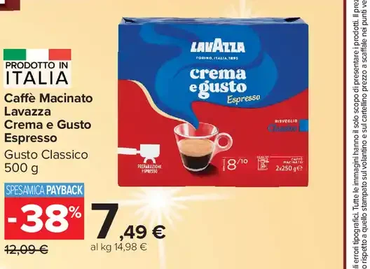 Caffè macinato Crema e Gusto Espresso