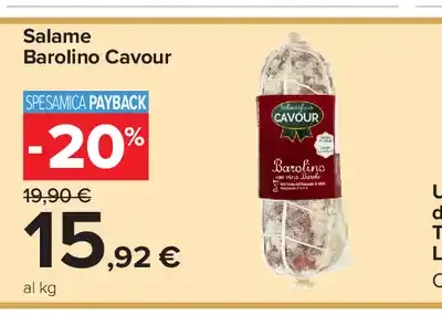 Salame Barolino Cavour
