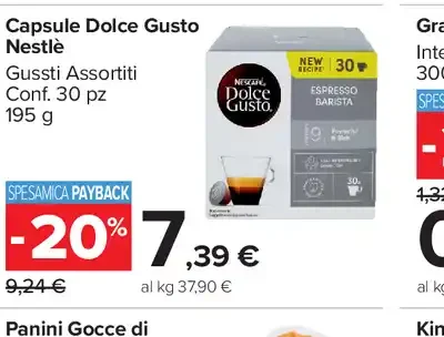 Capsule Dolce Gusto Nestlé