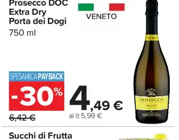 Prosecco DOC Extra Dry Porta dei Dogi