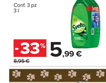 Detersivo Piatti Svelto