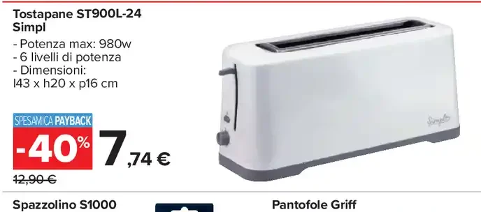 Tostapane ST900L-24 Simpl