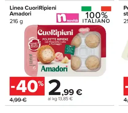 Cuori ripieni Amadori