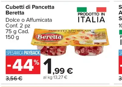 Cubetti di pancetta